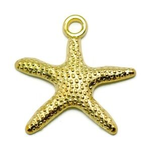 10pcs Starfish Charms, beach ocean,‎ jewelry making supplies